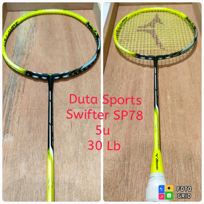 Tx0732 Raket Bton Mizuno Swifter Sp7 / 5U 3 Lbs Head Heavy