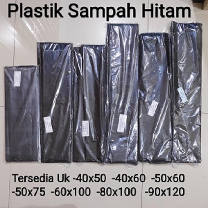 Kantong Plastik Sampah 90X120 ( Isi 50 Pack ), Polybag, Trashbag Uk 90X120