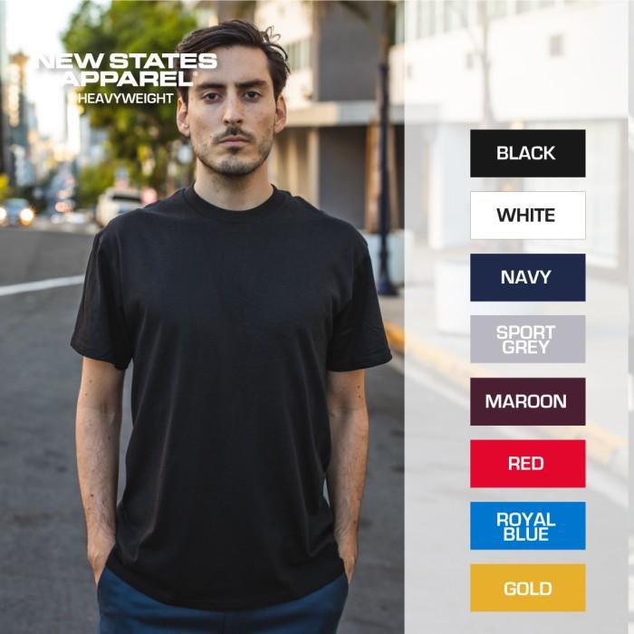 Terlaris New States Apparel Heavyweight 5400