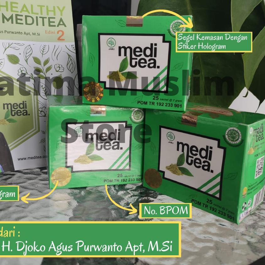 

Terbaru⭐MEDITEA TEH HERBAL BERJUTA MANFAAT Paket 2 BOX