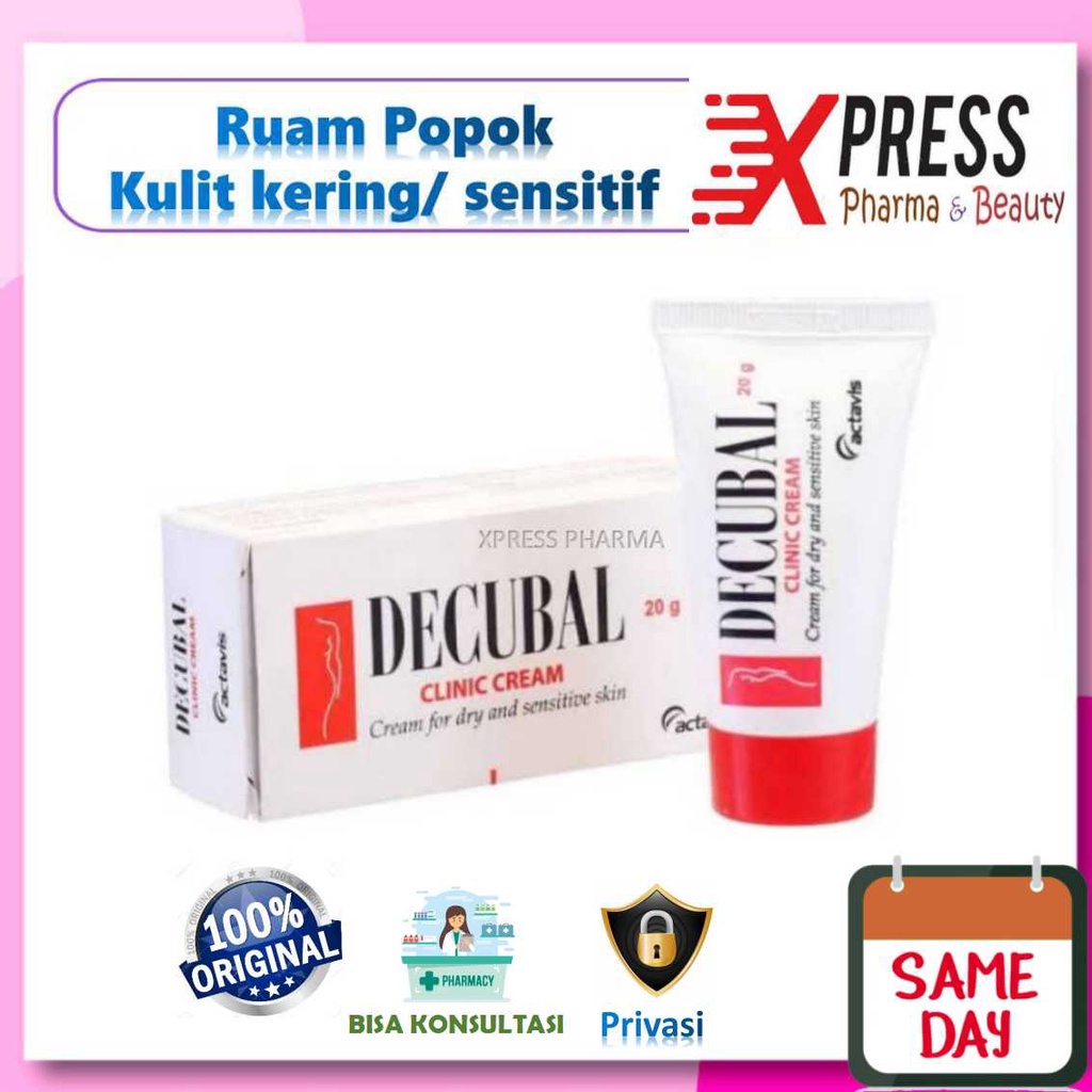 ⚡XPRESS⚡ Decubal 40 gr Salep Cream Ruam Popok Pampers Kulit Kering Sensitif