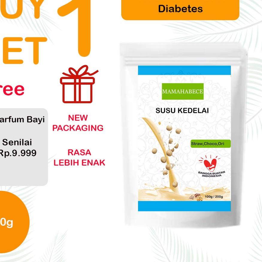 

Terbaru⭐✅Susu Kedelai Susu Kedelai Bubuk Susu Kedelai Protein Susu Kedelai Murni Diet Mamahabece (500g)
