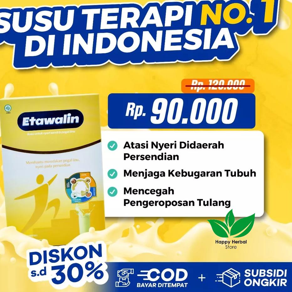 

Diskon | TD4 | Etawalin – Susu Kambing Etawa Tingkatkan Kepadatan & Kesehatan Tulang Sendi Susu Anti Asam Urat Rematik Reumatik Nyeri Sendi. 200ml