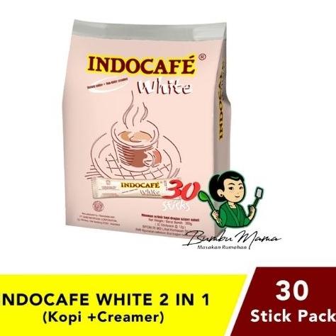 

Terlaris Indocafe White Coffee 30 Sticks No Sugar / Kopi Putih Bebas Gula NPE