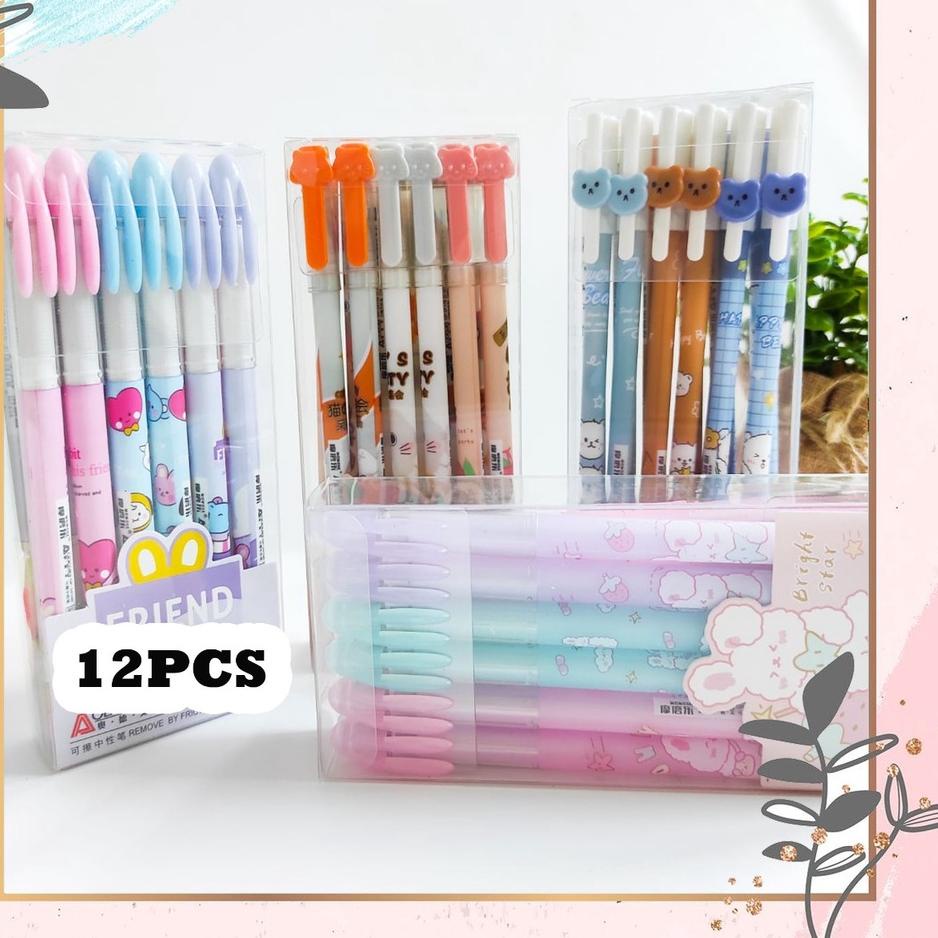 

Trendy2.2 SELUSIN PULPEN ODEMEI BOLPEN GP-34167 ISI 12 PCS PEN ALAT TULIS BOLPOIN UNIK IMUT MURAH PEN GEL KARAKTER UNIK LUCU MURAH PENA KLP