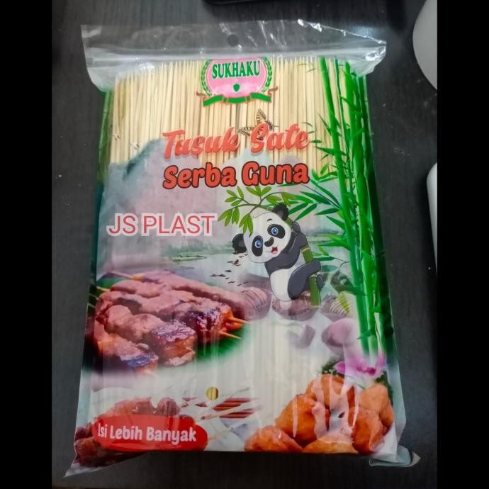 terbaru @60PACK 1 KARTON Tusuk Sate Panda / Tusuk Sate Import