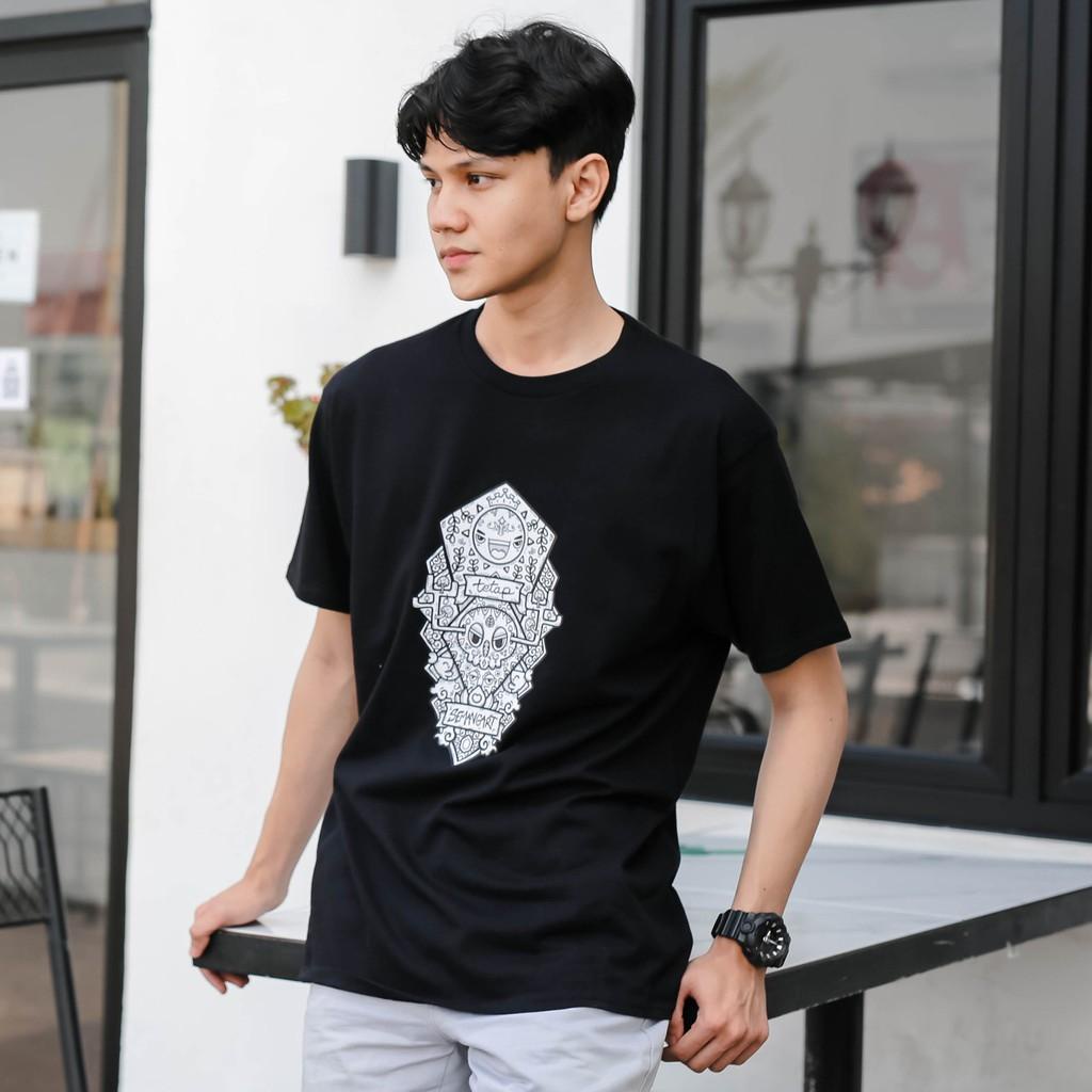 Kaos DWS Kellington X Cititex Doodle Art Mind Black