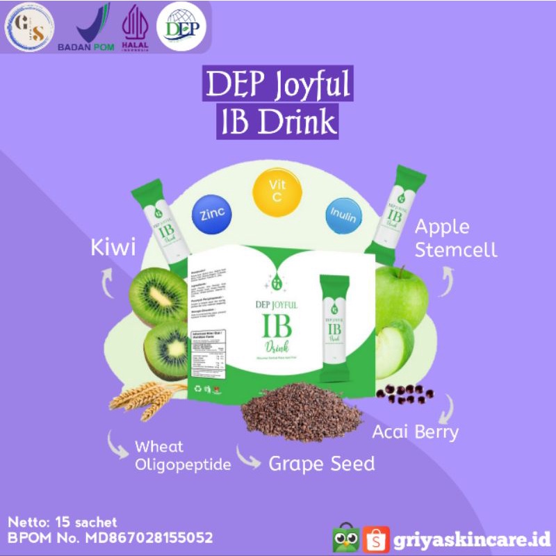 DEP JOYFUL IB DRINK (per sachet/ecer)