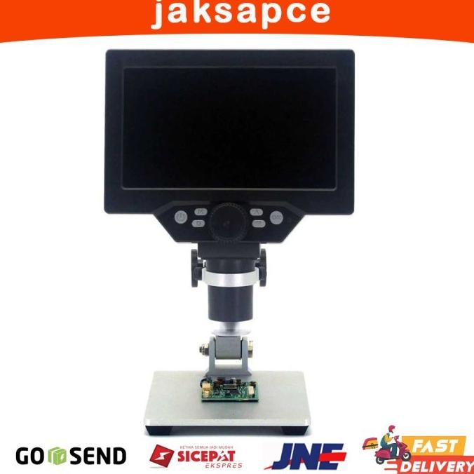 Sale Termurah  Mikroskop Digital 12Mp 1200X Monitor & Metal Stand