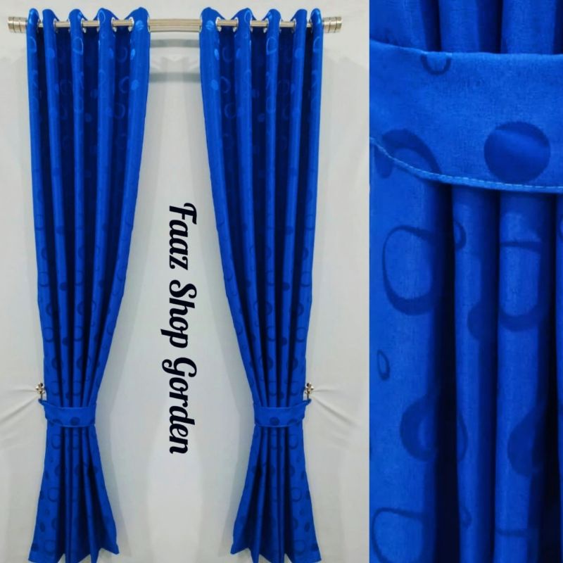 Gorden Jendela Minimalis Gorden Polkadot Gorden Embos Gorden Pintu Kamar Tidur Gorden Mewah