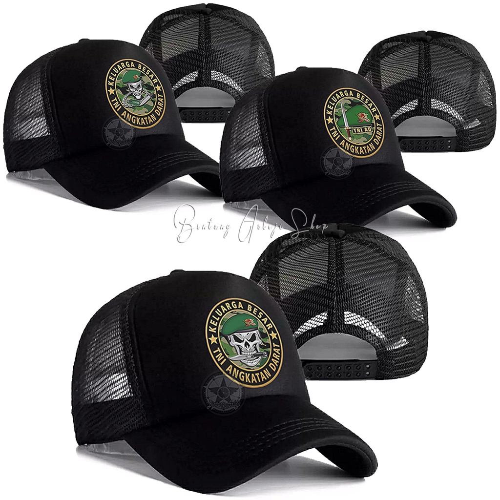 Topi Skull Keluarga Besar TNI Angkatan Darat Istimewa &amp; Murmer