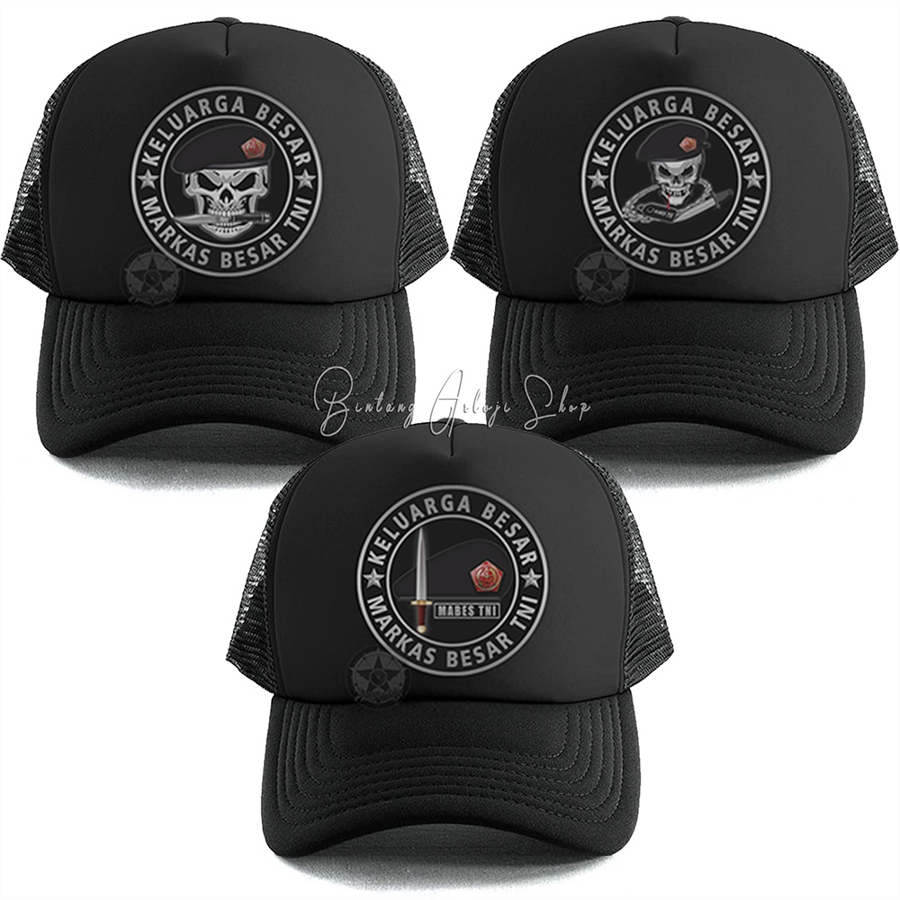 Topi Baret Keluarga Besar Markas Besar TNI Limited Edition Silver