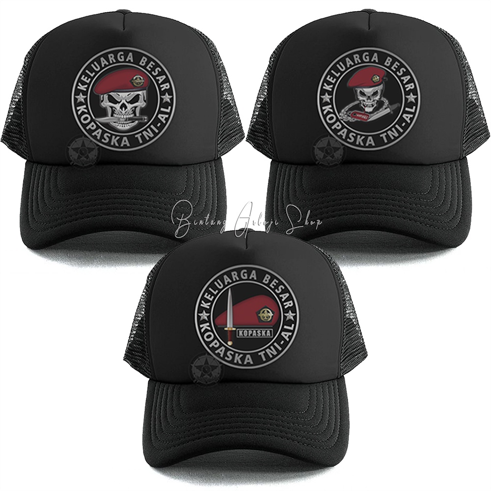 Topi Baret Keluarga Besar Kopaska TNI-AL Limited Edition Silver