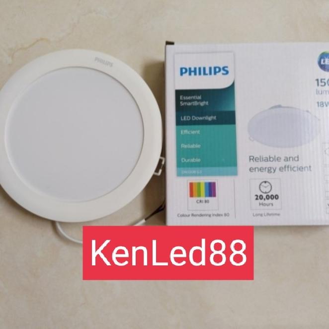 Lampu Led PHILIPS DN020B 18W/18Watt GEN 3 Downlight Panel Inbow Gen3