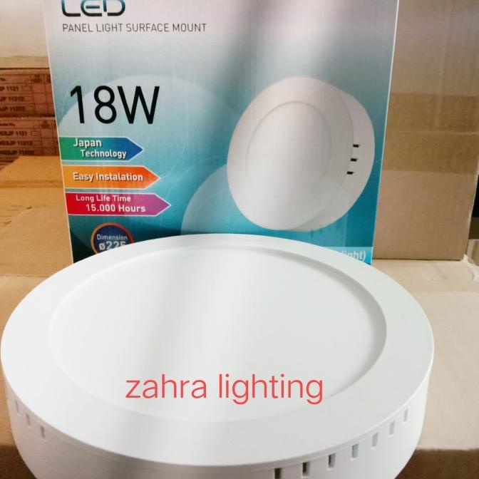 Lampu Led panel downlight outbow panasonic 18 watt