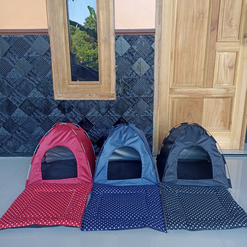 Anti air - Tempat tidur kucing anjing tenda portabel kasur petshop bantal