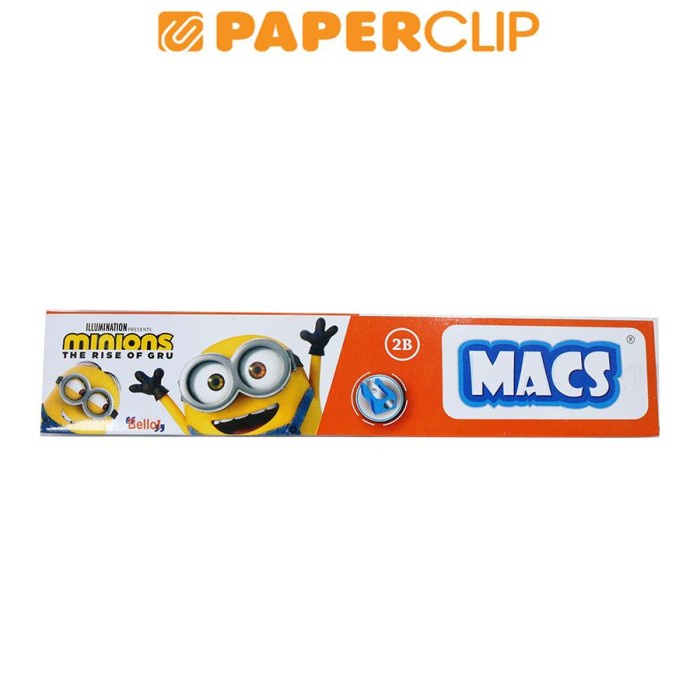 

TERMURAH PENSIL KAYU MACS MINION 80017 ISI 12 /ALAT TULIS AESTHETIC/ALAT TULIS SET/ALAT TULIS