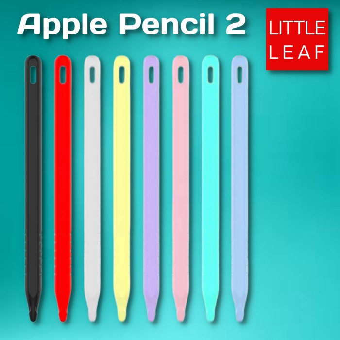 

BAYAR DITEMPAT Silicone Apple Pencil 2 Case iPad Stylus Sarung Pensil Pen Silikon /ALAT TULIS