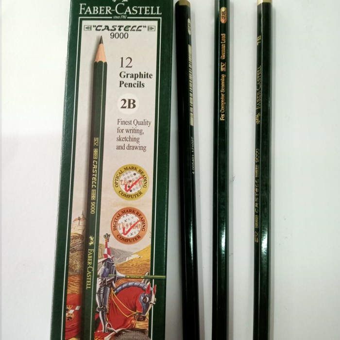 

BAYAR DITEMPAT Pensil 2B Faber Castell 12 Pcs Original /ALAT TULIS AESTHETIC/ALAT TULIS SET/ALAT