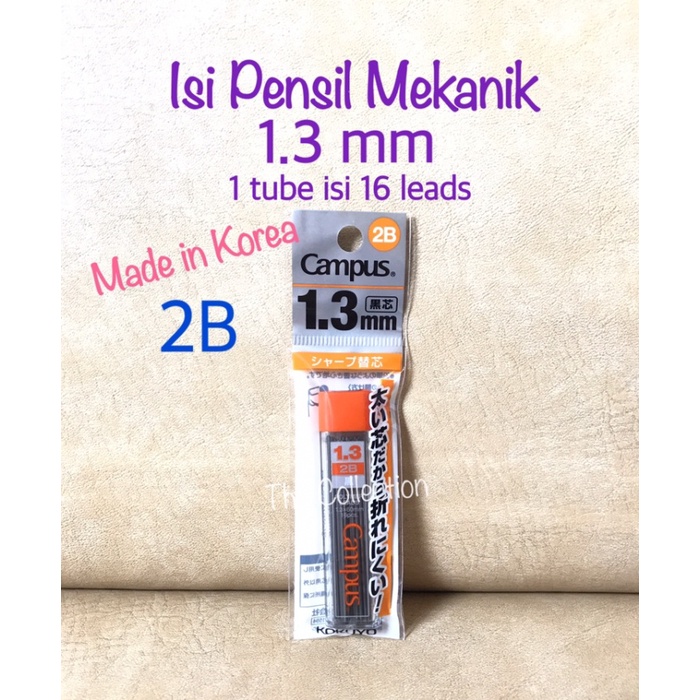 

TERLARIS ATK0677KY 16 leads 1.3mm isi pensil mekanik refill 2B Kokuyo 263700 /ALAT TULIS