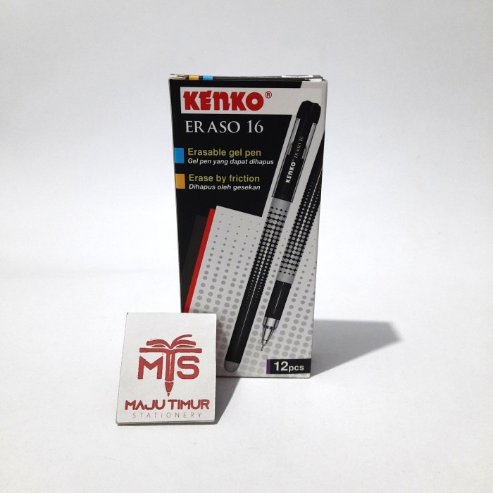 

BAYAR DITEMPAT Pulpen Gel Kenko Eraso 16 / Erasable Gel Pen /ALAT TULIS AESTHETIC/ALAT TULIS