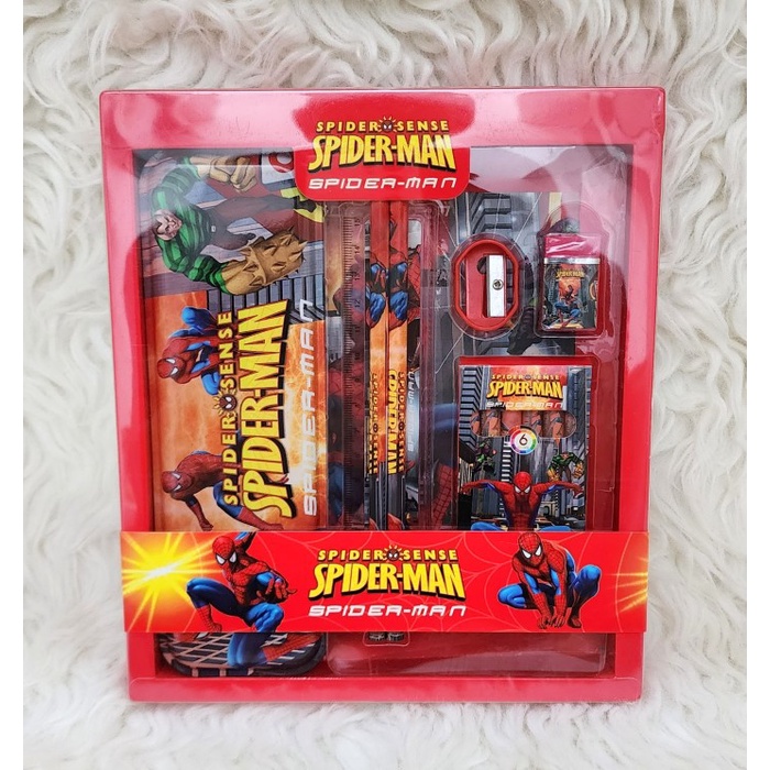 

TERLARIS Studyset Set Alat Tulis YOYO 8015 Motif Anak Spiderman Cars Frozen Hel /ALAT TULIS