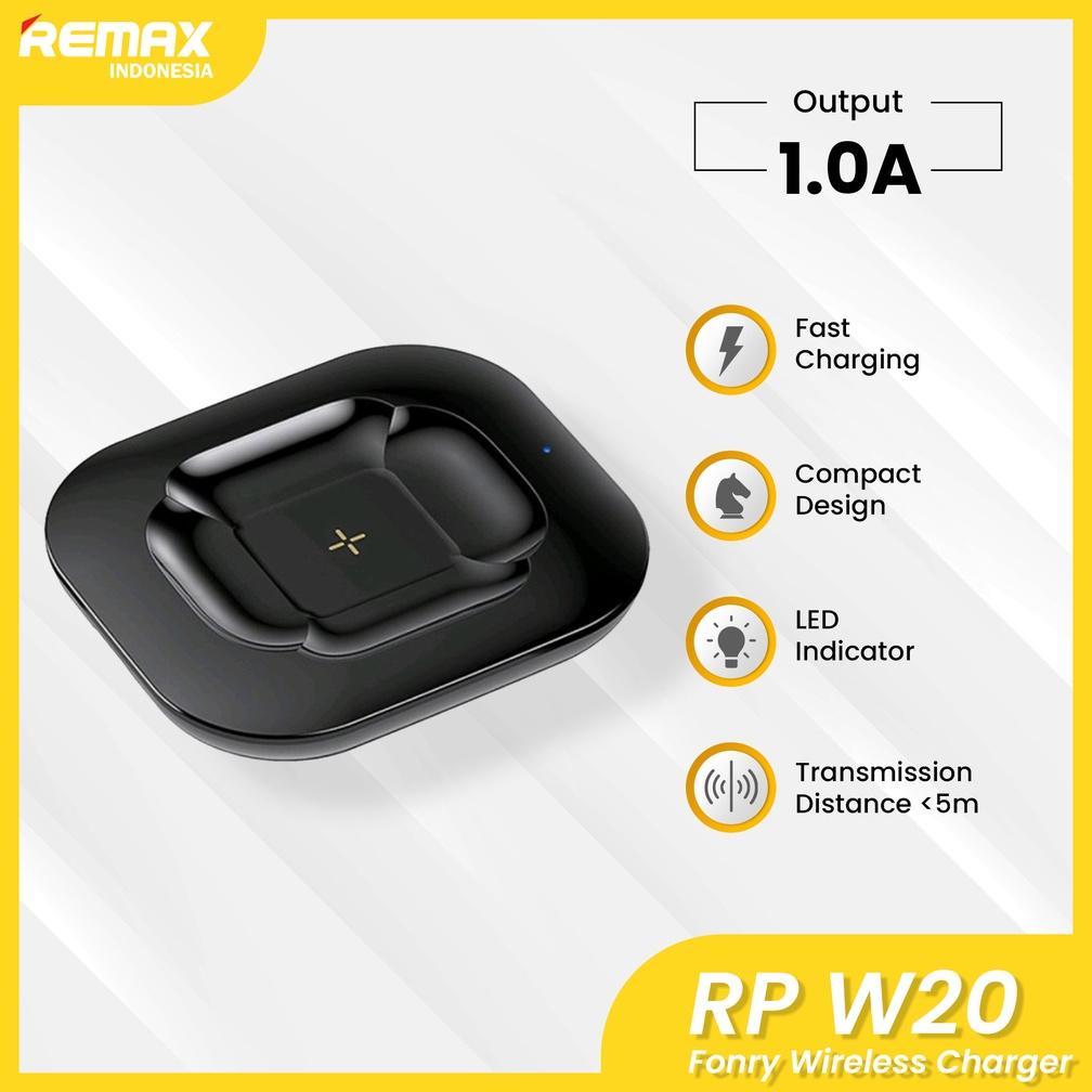 Remax Fonry Wireless Charging Rp-W20 Put Down And Charger ( 10W)