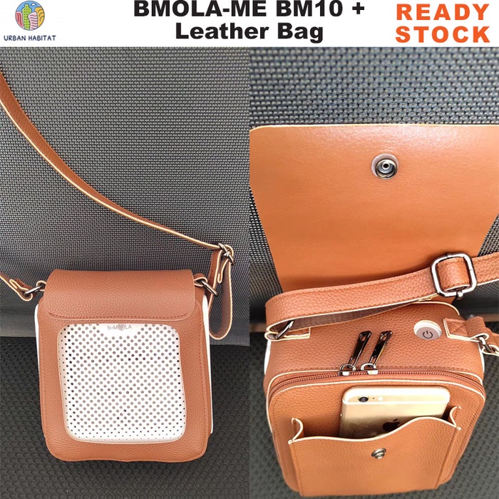 GENUINE BMOLA ME BM10 PORTABLE AIR PURIFIER + LEATHER BAG READY STOCK