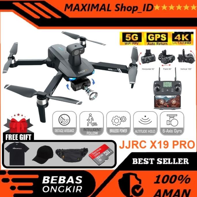 Drone JJRC X19 PRO GPS brushless OAS Camera WiFi FPV 4K 1KM 2 axis