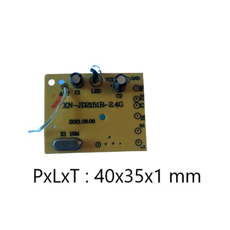 Diskon Spesial Pcb Board Receiver Universal Rc Rock Crawler Hero Car Xn-Jd2151R-2.4G Terbaru