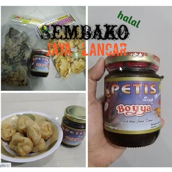 

Sambal Petis / Petis Udang / Sambel Petis Boyya Khas Surabaya 270 Gram 012