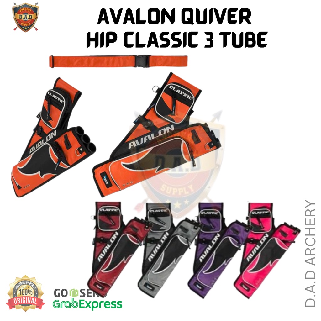 AVALON QUIVER HIP CLASSIC 3 TUBE / TAS ANAK PANAH / HIP