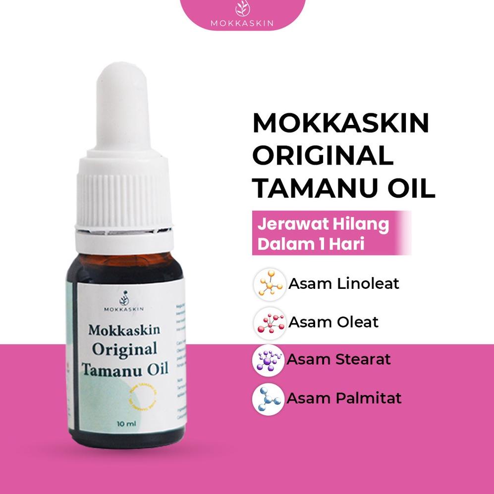 [KODE 8DKNB] MOKKASKIN ORIGINAL TAMANU OIL 10 ml