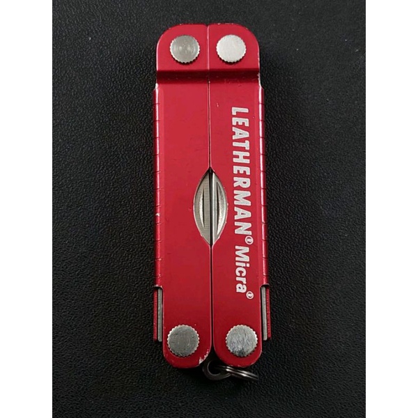Leatherman Micra red, used, tools like new