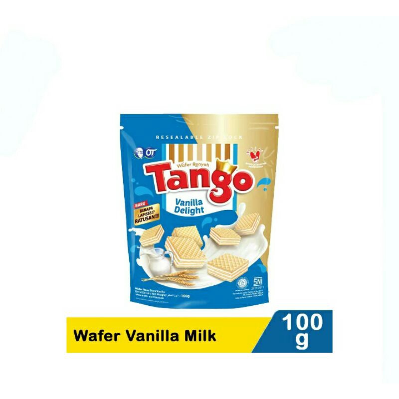 Tango Wafer Vanilla Milk 115G