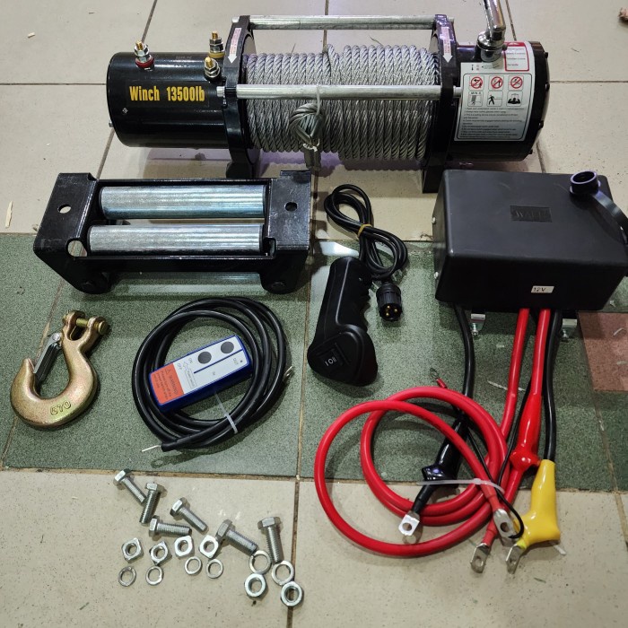 Terlaris Winch Offroad 12Volt 13500Lbs