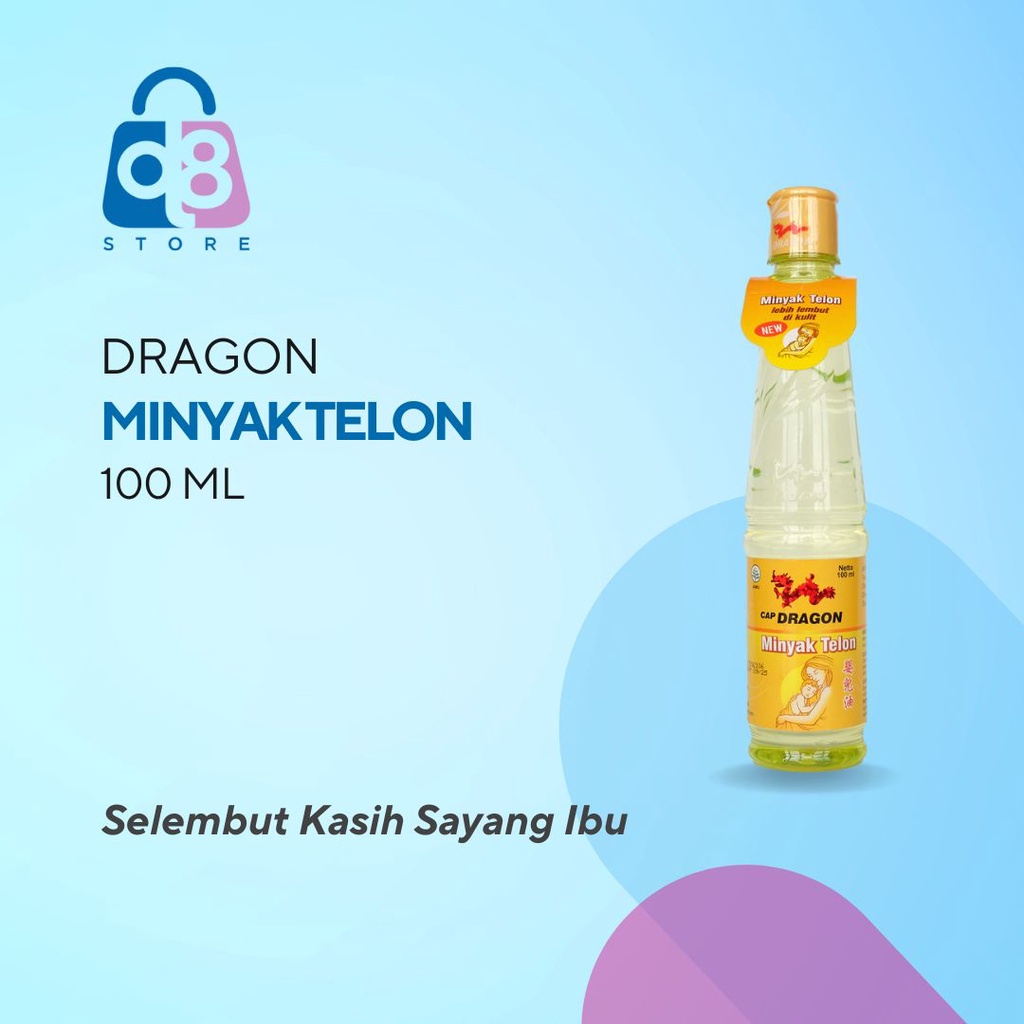 Dragon Minyak Telon 100 ml - Karton Original
