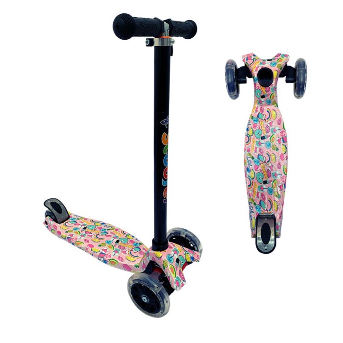 21st Kickboard Scooter - Otoped Anak / Skuter Anak Roda 3 - 7 (J3Q2) Sekuter Roda 3 Ada Tempat Duduk