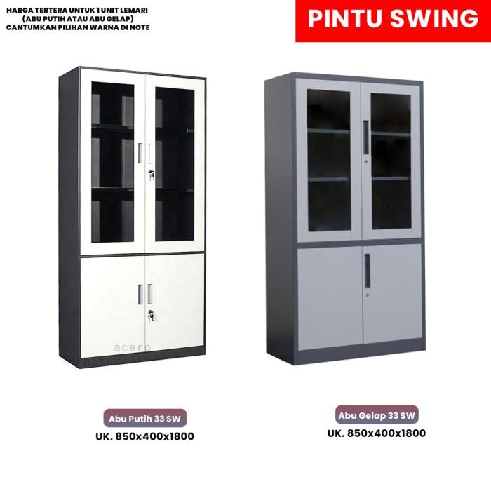 

Terlaris Lemari Arsip Besi 2 Pintu Swing Aa 33 Sw