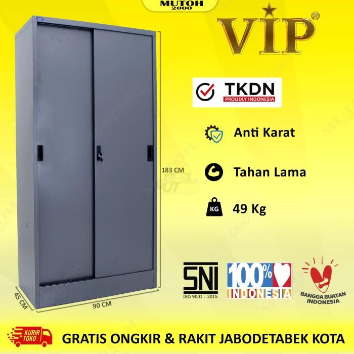 

Terlaris Lemari Arsip Lemari Besi Pintu Sliding Geser Vip V-603