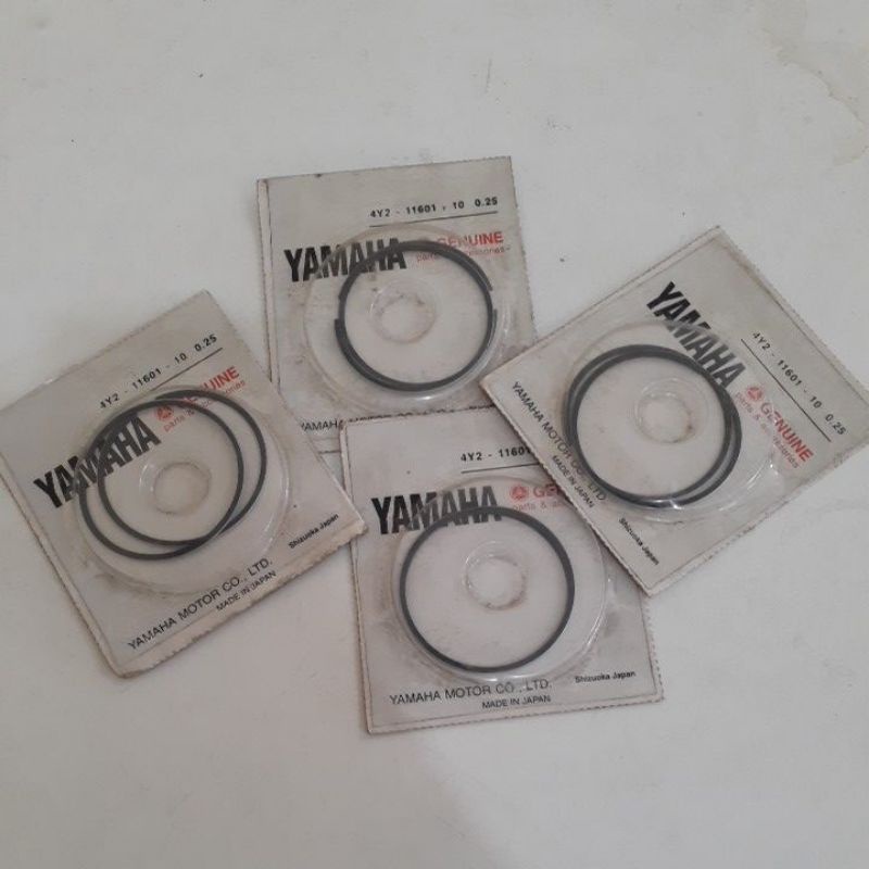 Ring Piston Yamaha Rx King oversize 0,25 Original Japan