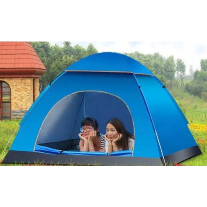 Tenda Camping Lipat 1-2 Orang Anti Nyamuk Anti UV Anti Air