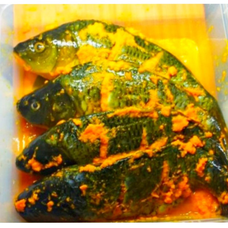 

IKAN MAS BUMBU KUNING (500 GRAM)