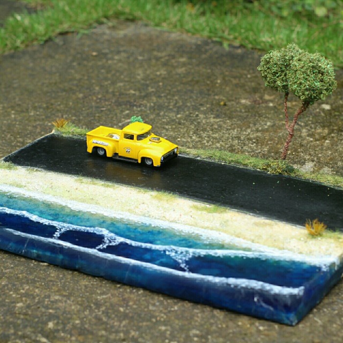 Diskon Spesial Diorama Diecast Hotwheels Pantai Dan Jalan Termurah