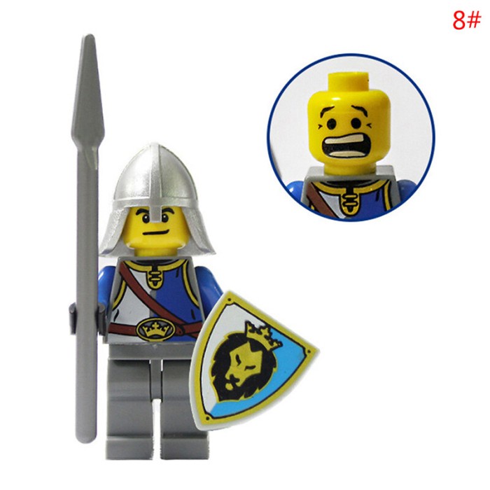 Must Have Gl01 Mainan Rakitan Ksatria Militer Abad Pertengahan Blok Banguna Terlaris