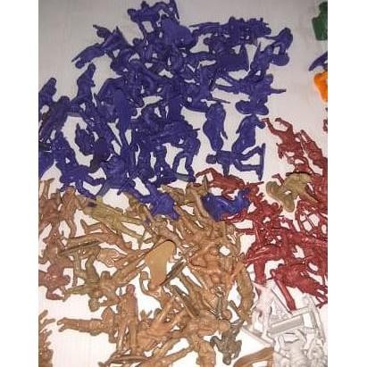 Must Have Mainan Tentara Plastik 6 Negara 200 Lebih Pcs Per Set - Murah Banget Terlaris