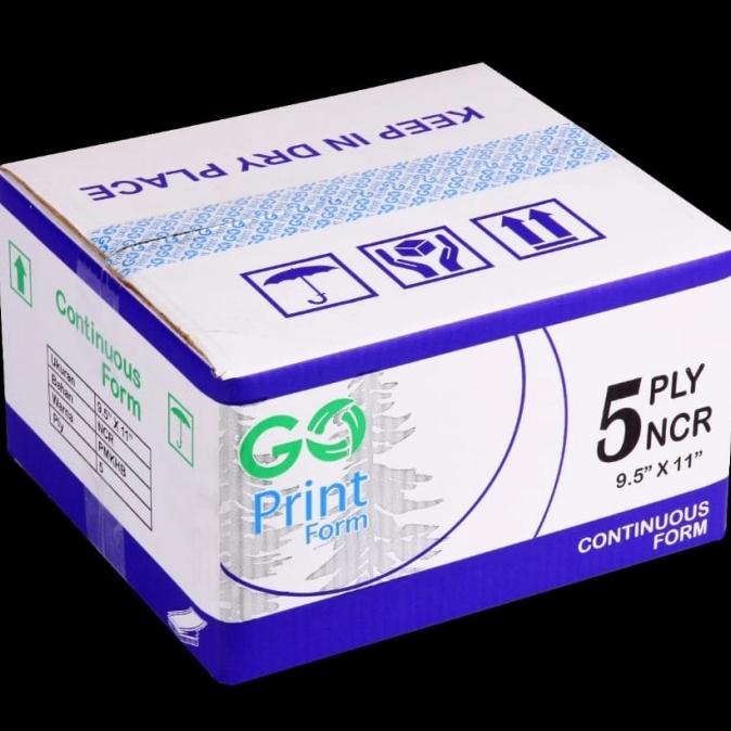 

Continuous Form 9,5 X 11 5 Ply Ncr (Bisa Request Bagi 2)