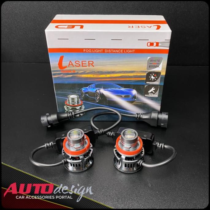 LAMPU LED MOBIL Q5 LASER MINI PROJECTOR H7 H8 H11 H16 HB3 HB4