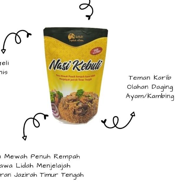 

PROMO⭐beras basmati dan bumbu nasi kebuli kabsah mandi biryani Bukhori instan