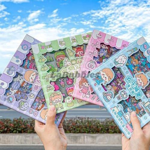 

Terlaris Sticker Viral Waterproof Sticker Momo Coco Dapat Box Isi 100 Lembar